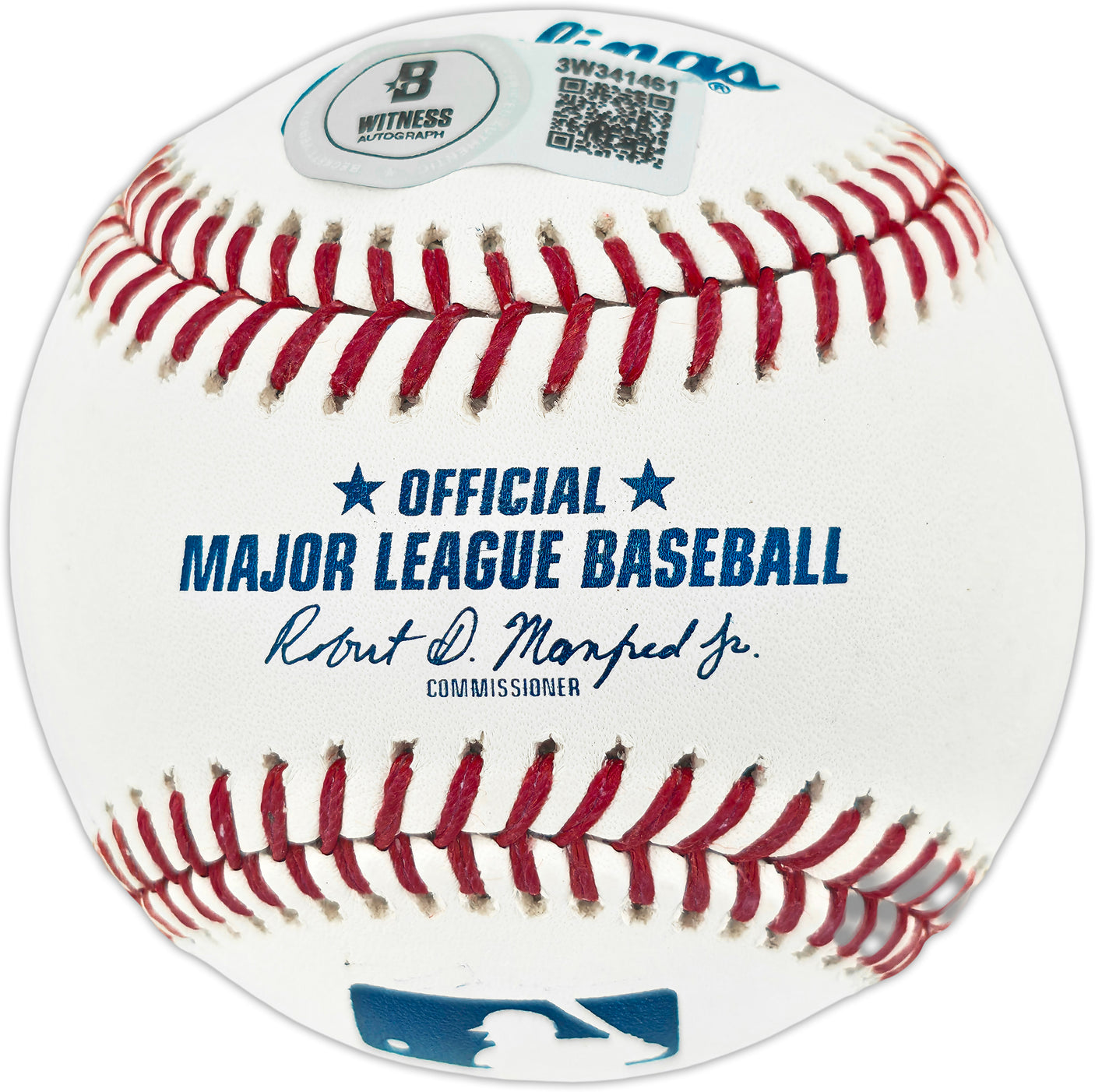 Ken Griffey Jr. Autographed Official MLB Baseball Seattle Mariners "630 HRs" Beckett BAS Witness #3W341461