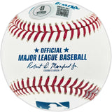 Ken Griffey Jr. Autographed Official MLB Baseball Seattle Mariners "630 HRs" Beckett BAS Witness #3W341461