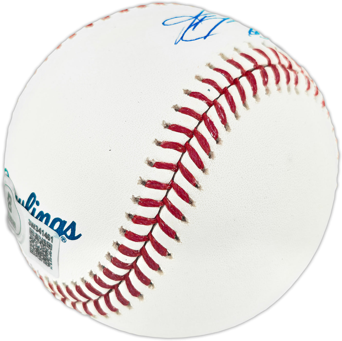 Ken Griffey Jr. Autographed Official MLB Baseball Seattle Mariners "630 HRs" Beckett BAS Witness #3W341461