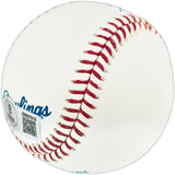 Dwight "Doc" Gooden Autographed Official MLB Baseball New York Mets "86 W.S. Champs" (Smudged) Beckett BAS Witness #2W807615