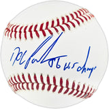 Dwight "Doc" Gooden Autographed Official MLB Baseball New York Mets "86 W.S. Champs" (Smudged) Beckett BAS Witness #2W807576