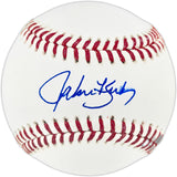 John Kruk Autographed Official MLB Baseball Philadelphia Phillies (Smudged) Beckett BAS Witness #4W016410