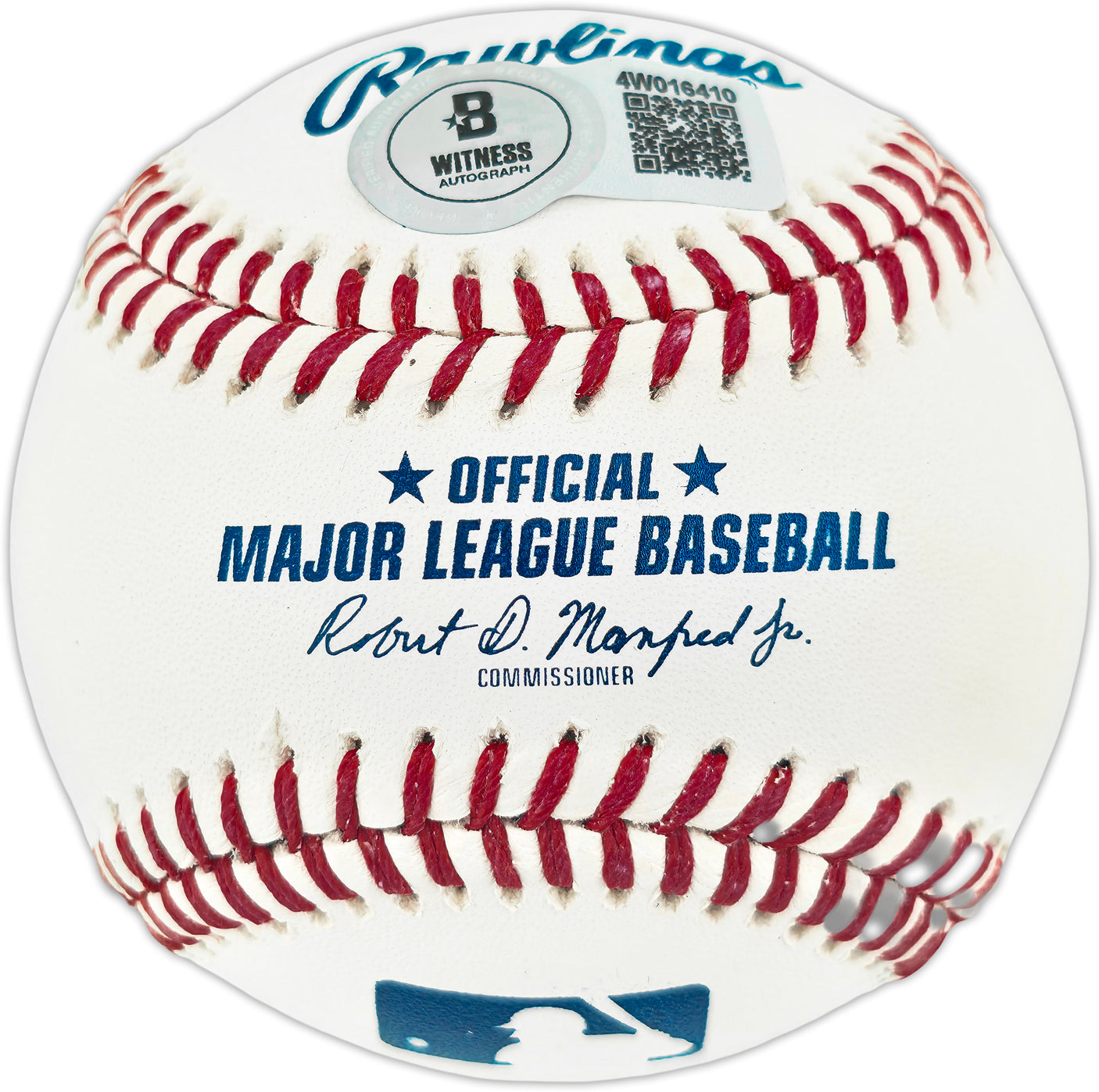 John Kruk Autographed Official MLB Baseball Philadelphia Phillies (Smudged) Beckett BAS Witness #4W016410