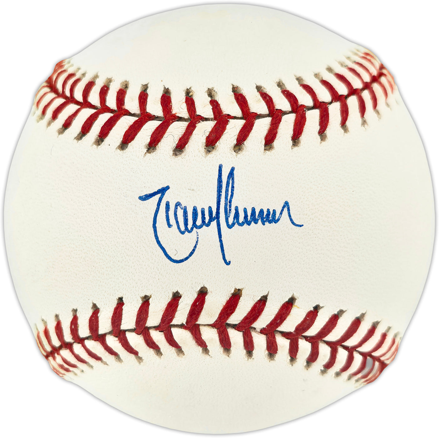 Randy Johnson Autographed Official 2001 World Series Logo Baseball Arizona Diamondbacks MLB Holo #AR132598