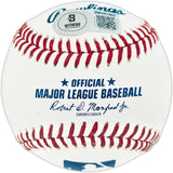 Ted Simmons Autographed Official MLB Baseball St. Louis Cardinals "HOF 2020" (Smudged) Beckett Witness #3W397882