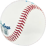 Ted Simmons Autographed Official MLB Baseball St. Louis Cardinals "HOF 2020" (Smudged) Beckett Witness #3W397882