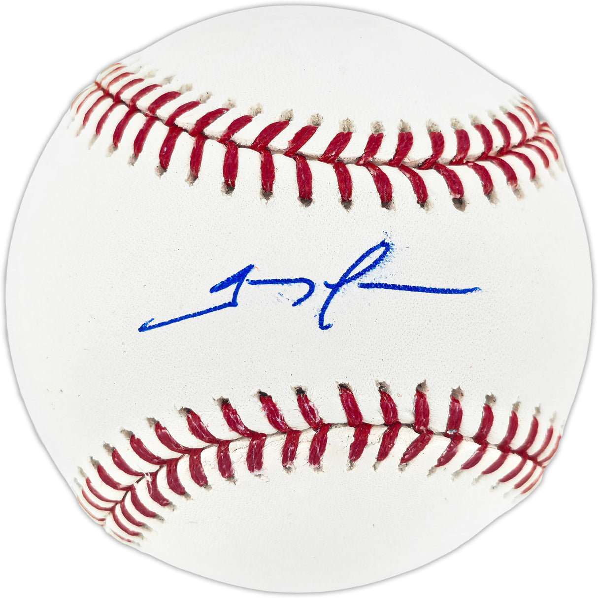 Trevor Hoffman Autographed Official MLB Baseball San Diego Padres (Smudged) Beckett Witness #3W044263