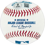 Trevor Hoffman Autographed Official MLB Baseball San Diego Padres (Smudged) Beckett Witness #3W044263