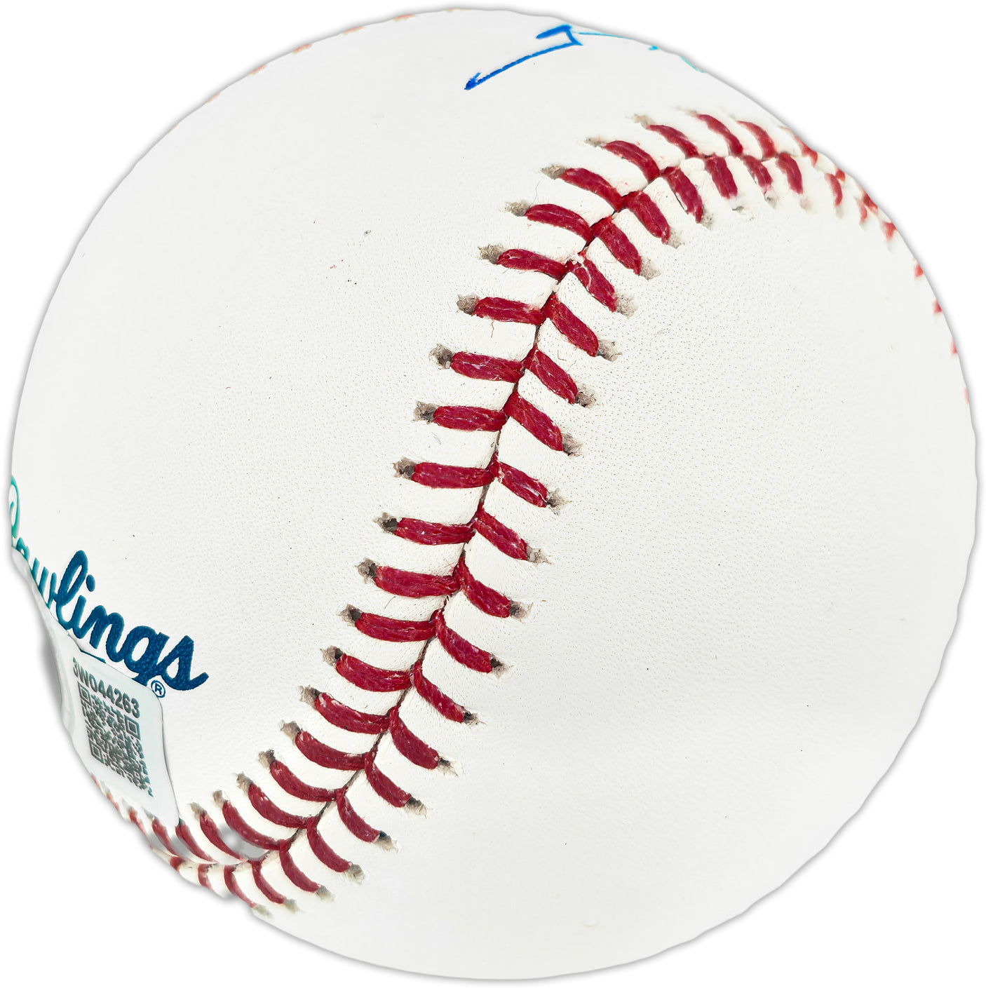 Trevor Hoffman Autographed Official MLB Baseball San Diego Padres (Smudged) Beckett Witness #3W044263