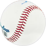 Trevor Hoffman Autographed Official MLB Baseball San Diego Padres (Smudged) Beckett Witness #3W044263