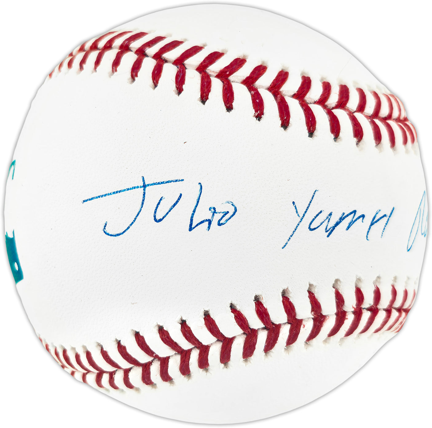 Julio Rodriguez Autographed Official MLB Baseball Seattle Mariners Full Name Beckett BAS #X11874