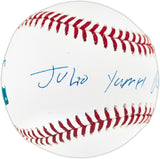 Julio Rodriguez Autographed Official MLB Baseball Seattle Mariners Full Name Beckett BAS #X11874