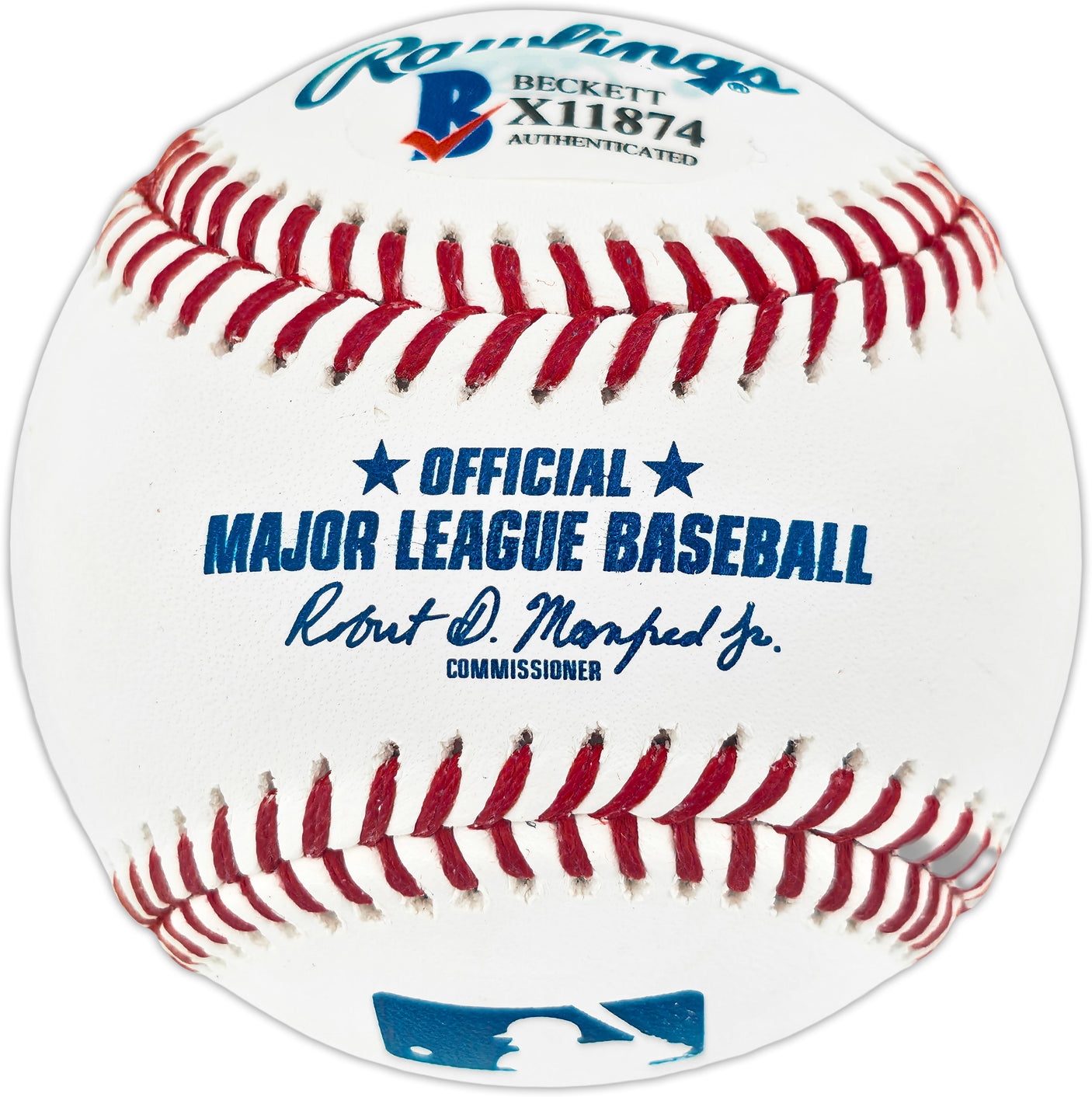 Julio Rodriguez Autographed Official MLB Baseball Seattle Mariners Full Name Beckett BAS #X11874