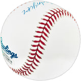 Julio Rodriguez Autographed Official MLB Baseball Seattle Mariners Full Name Beckett BAS #X11874