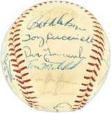 1968 Detroit Tigers Team Autographed Official League Baseball With 30 Signatures Including Norm Cash & Al Kaline Beckett BAS #AE43589