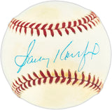 Sandy Koufax Autographed Official NL Baseball Los Angeles Dodgers Beckett BAS #AE51002