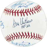 Seattle Mariners Hall of Famers Autographed Official MLB Baseball With 5 Signatures Including Ken Griffey Jr. & Dave Niehaus Beckett BAS #BR49718