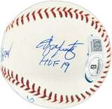 Seattle Mariners Hall of Famers Autographed Official MLB Baseball With 5 Signatures Including Ken Griffey Jr. & Dave Niehaus Beckett BAS #BM25409