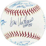 Seattle Mariners Hall of Famers Autographed Official MLB Baseball With 5 Signatures Including Ken Griffey Jr. & Dave Niehaus Beckett BAS #3W076969