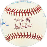 Seattle Mariners Hall of Famers Autographed Official MLB Baseball With 5 Signatures Including Ken Griffey Jr. & Dave Niehaus Beckett BAS #BN13283