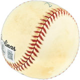 Hank Aaron Autographed Official NL Baseball Atlanta Braves Beckett BAS #AE49199