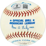Phil Rizzuto Autographed Official AL Baseball New York Yankees Beckett BAS QR #BU86943