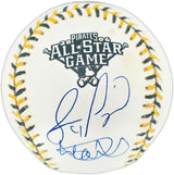 Ichiro Suzuki & Jose Lopez Autographed Official 2006 All Star Game Logo Baseball Seattle Mariners Beckett BAS Witness #2W516606