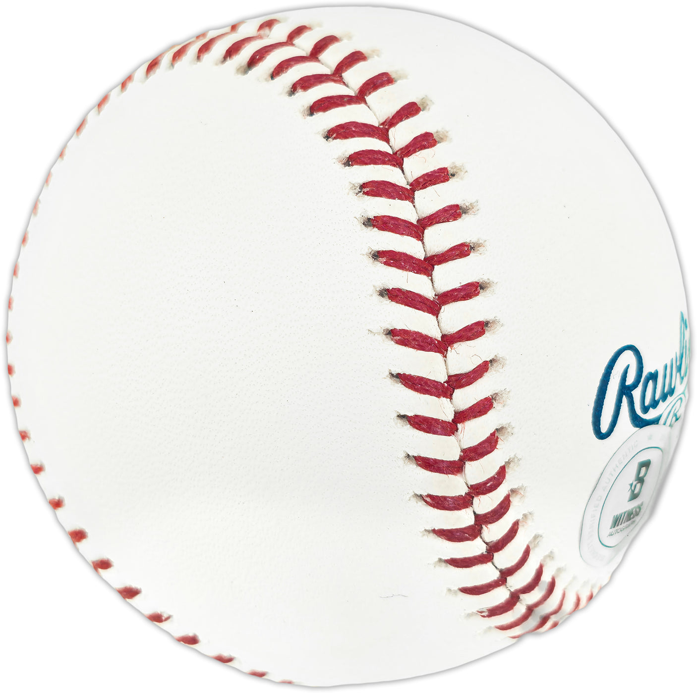 Ted Simmons Autographed Official Hall of Fame Logo Baseball St. Louis Cardinals (Smudged) Beckett BAS Witness #3W397984