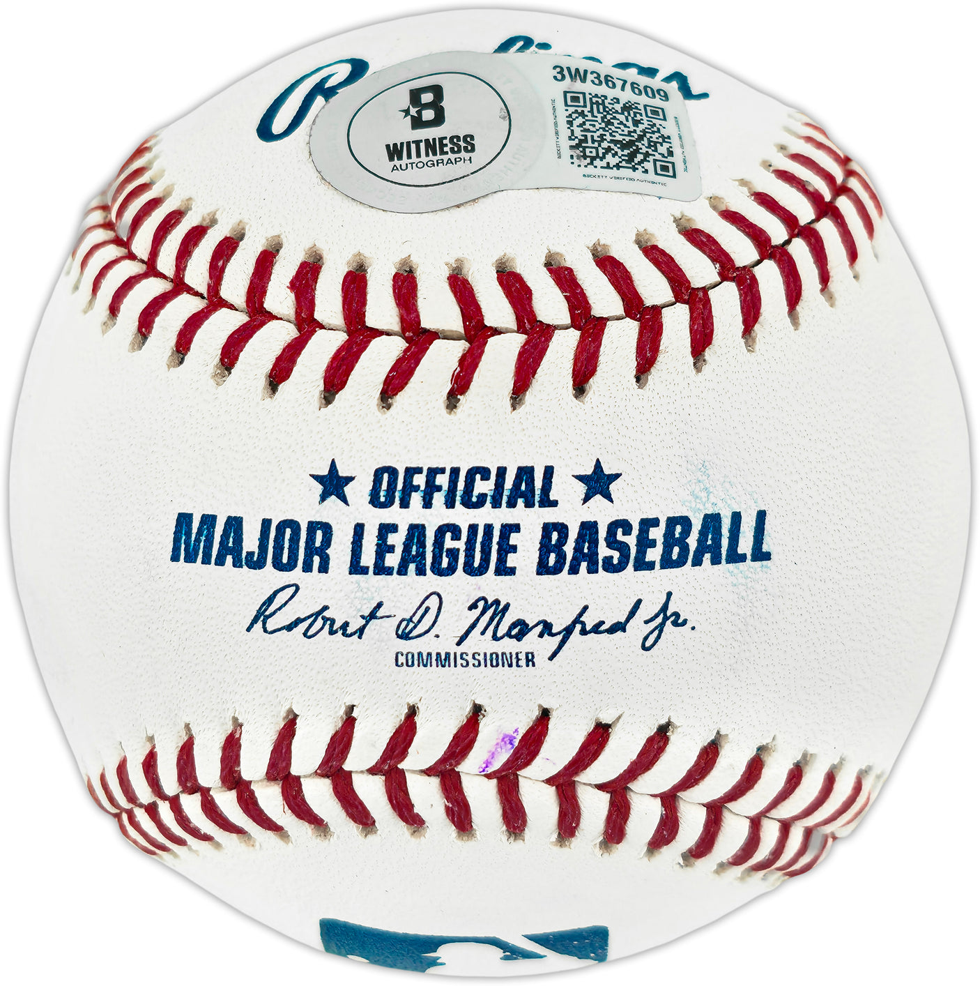 Mark McGwire & Sammy Sosa Autographed Official MLB Baseball (Smudged) Beckett BAS Witness #3W367609