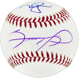 Mark McGwire & Sammy Sosa Autographed Official MLB Baseball (Smudged) Beckett BAS Witness #3W367455