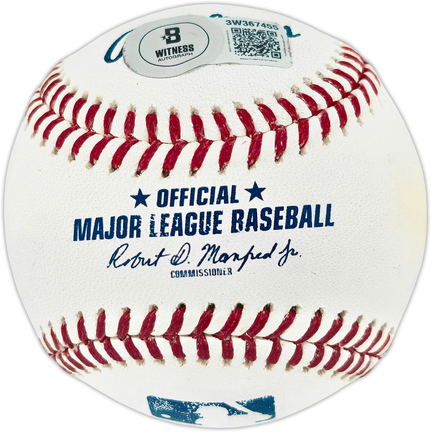 Mark McGwire & Sammy Sosa Autographed Official MLB Baseball (Smudged) Beckett BAS Witness #3W367455