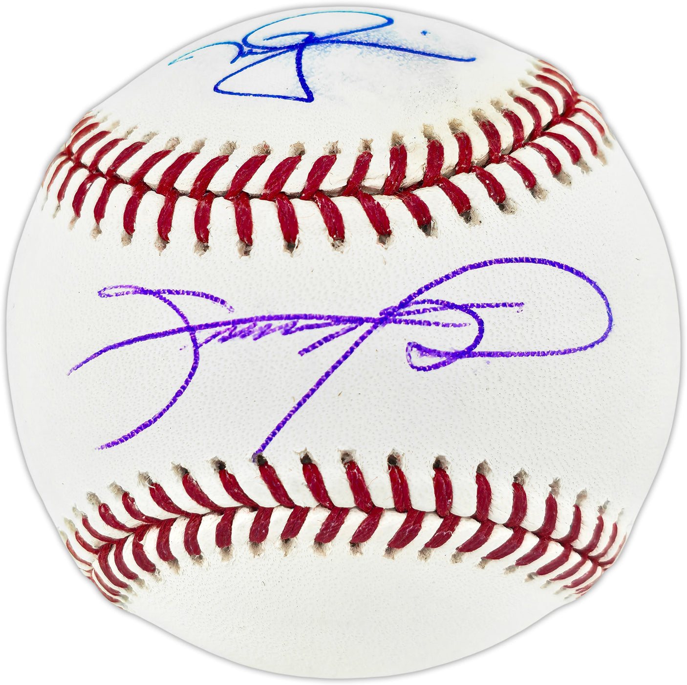 Mark McGwire & Sammy Sosa Autographed Official MLB Baseball (Smudged) Beckett BAS Witness #3W367190