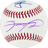Mark McGwire & Sammy Sosa Autographed Official MLB Baseball (Smudged) Beckett BAS Witness #3W367130