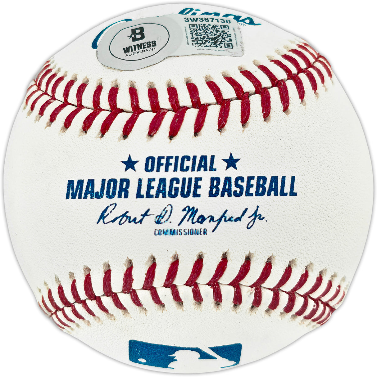 Mark McGwire & Sammy Sosa Autographed Official MLB Baseball (Smudged) Beckett BAS Witness #3W367130