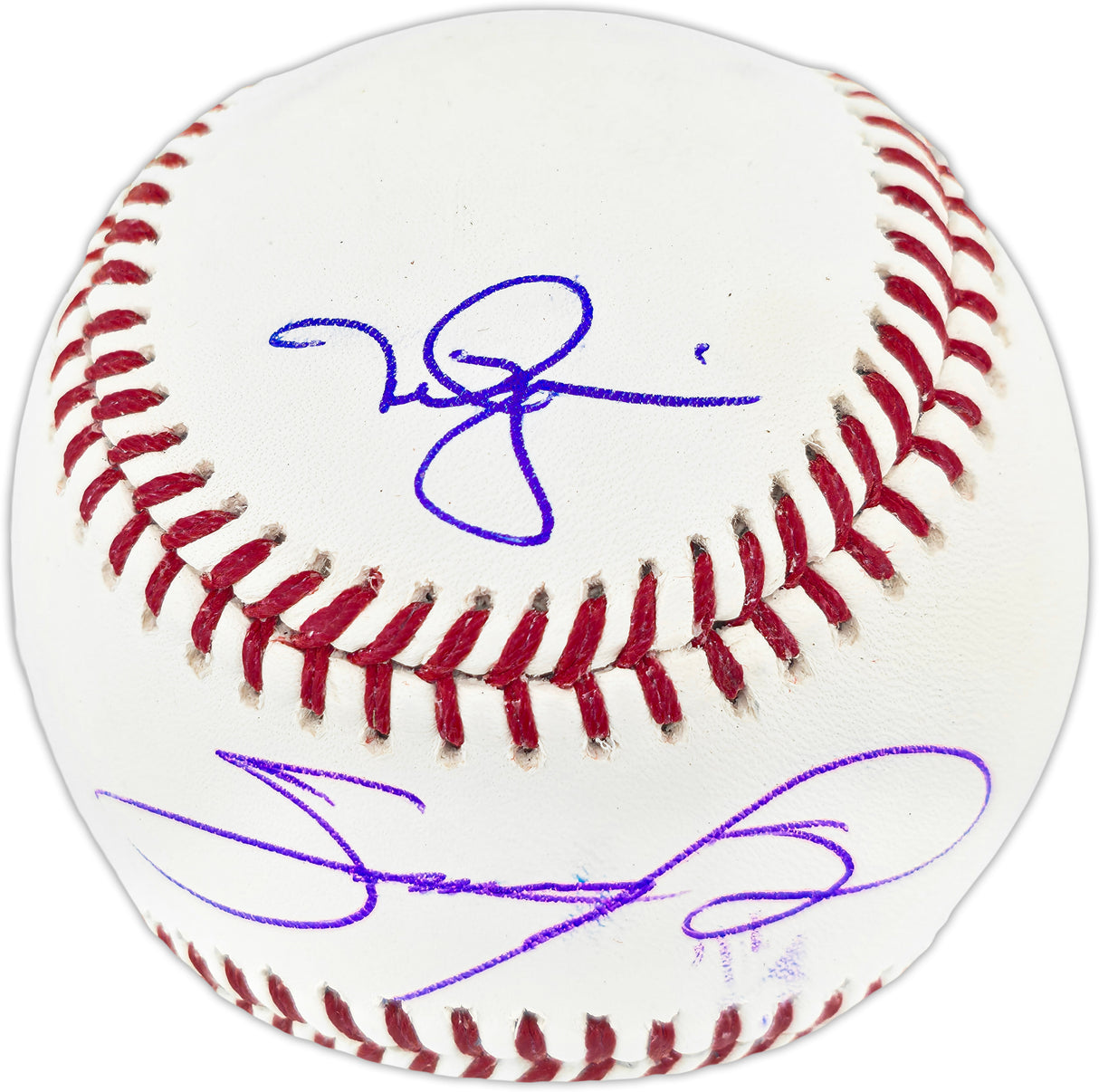 Mark McGwire & Sammy Sosa Autographed Official MLB Baseball (Smudged) Beckett BAS Witness #3W367233