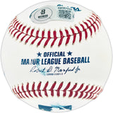 Mark McGwire & Sammy Sosa Autographed Official MLB Baseball (Smudged) Beckett BAS Witness #3W367233