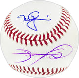 Mark McGwire & Sammy Sosa Autographed Official MLB Baseball (Smudged) Beckett BAS Witness #3W367443