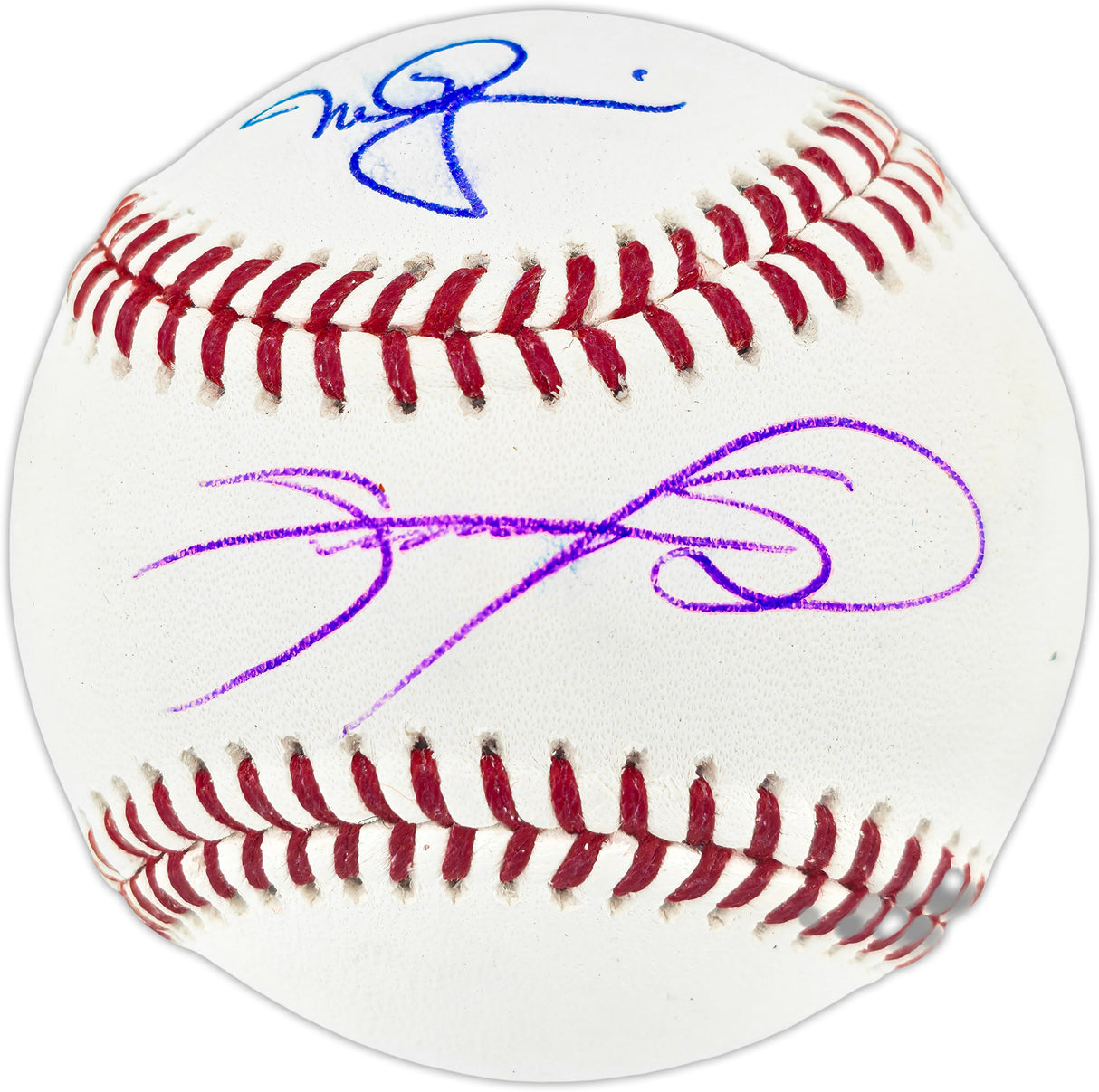 Mark McGwire & Sammy Sosa Autographed Official MLB Baseball (Smudged) Beckett BAS Witness #3W367443