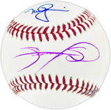Mark McGwire & Sammy Sosa Autographed Official MLB Baseball (Smudged) Beckett BAS Witness #3W367443