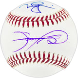 Mark McGwire & Sammy Sosa Autographed Official MLB Baseball (Smudged) Beckett BAS Witness #3W367302