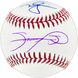 Mark McGwire & Sammy Sosa Autographed Official MLB Baseball (Smudged) Beckett BAS Witness #3W367066