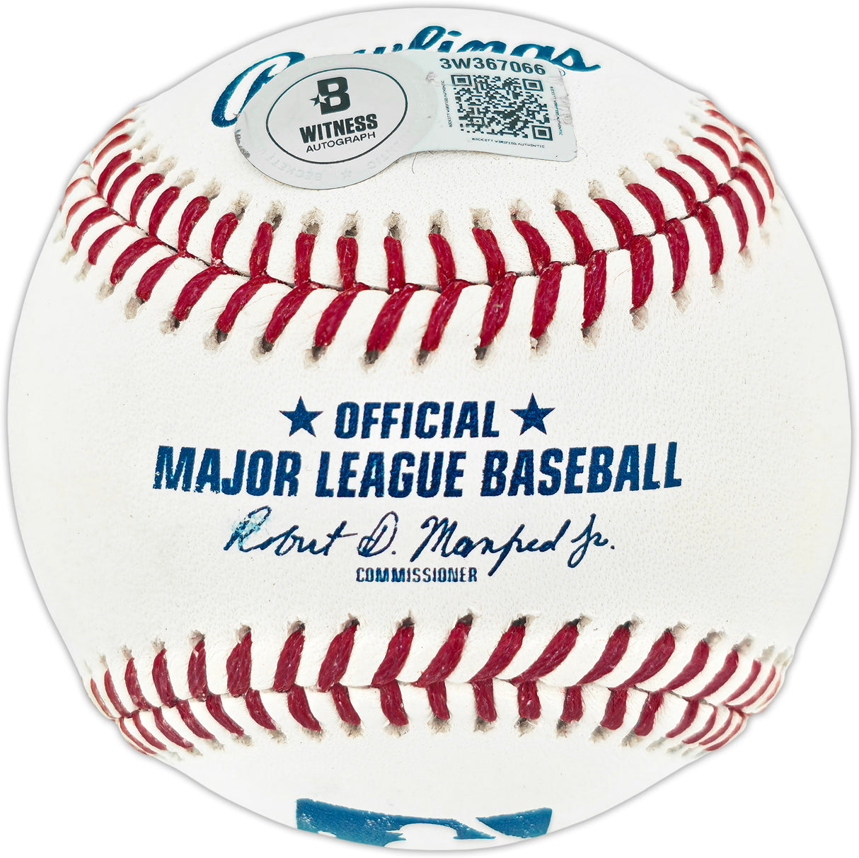 Mark McGwire & Sammy Sosa Autographed Official MLB Baseball (Smudged) Beckett BAS Witness #3W367066