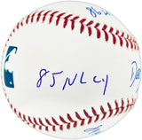 Dwight "Doc" Gooden Autographed Official MLB Baseball New York Mets "86 WS Champs, 84 NL ROY, 85 NL CY, Dr K" (Smudged) Beckett BAS Witness #2W807744