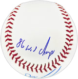 Dwight "Doc" Gooden Autographed Official MLB Baseball New York Mets "86 WS Champs, 84 NL ROY, 85 NL CY, Dr K" (Smudged) Beckett BAS Witness #2W807744