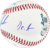 Dwight "Doc" Gooden Autographed Official MLB Baseball New York Mets "86 WS Champs, 84 NL ROY, 85 NL CY, Dr K" Beckett BAS Witness #2W807739