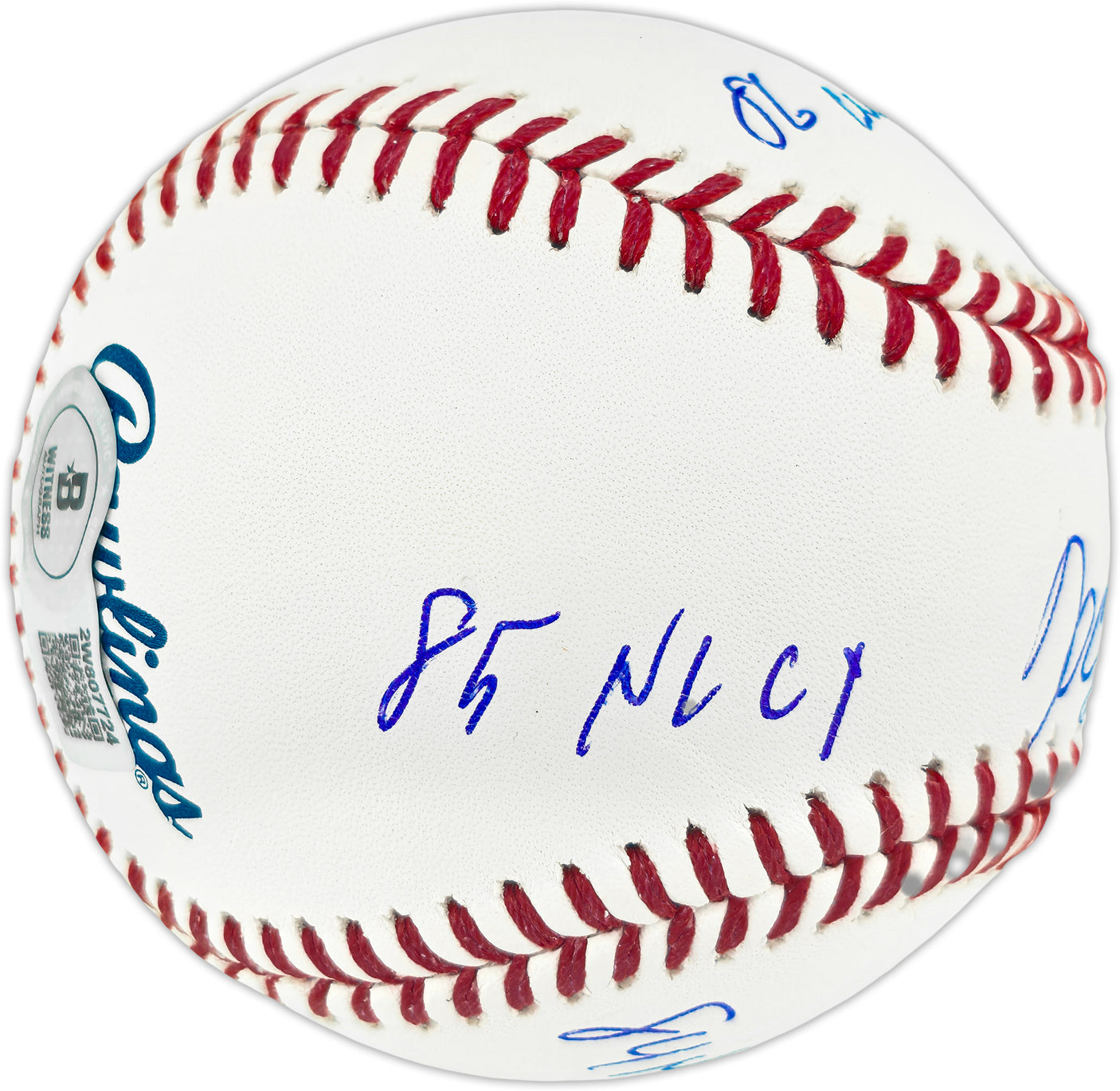 Dwight "Doc" Gooden Autographed Official MLB Baseball New York Mets "86 WS Champs, 84 NL ROY, 85 NL CY, Dr K" (Smudged) Beckett BAS Witness #2W807724