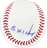 Dwight "Doc" Gooden Autographed Official MLB Baseball New York Mets "86 WS Champs, 84 NL ROY, 85 NL CY, Dr K" (Smudged) Beckett BAS Witness #2W807724