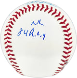 Dwight "Doc" Gooden Autographed Official MLB Baseball New York Mets "86 WS Champs, 84 NL ROY, 85 NL CY, Dr K" Beckett BAS Witness #2W807729