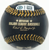 Felnin Celesten Autographed Official MLB Black Baseball Seattle Mariners (Smudged) Beckett BAS Witness #W941597