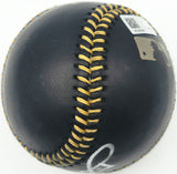 David Ortiz Autographed Official MLB Black Baseball Boston Red Sox (Smudged) MLB Holo #JD243395